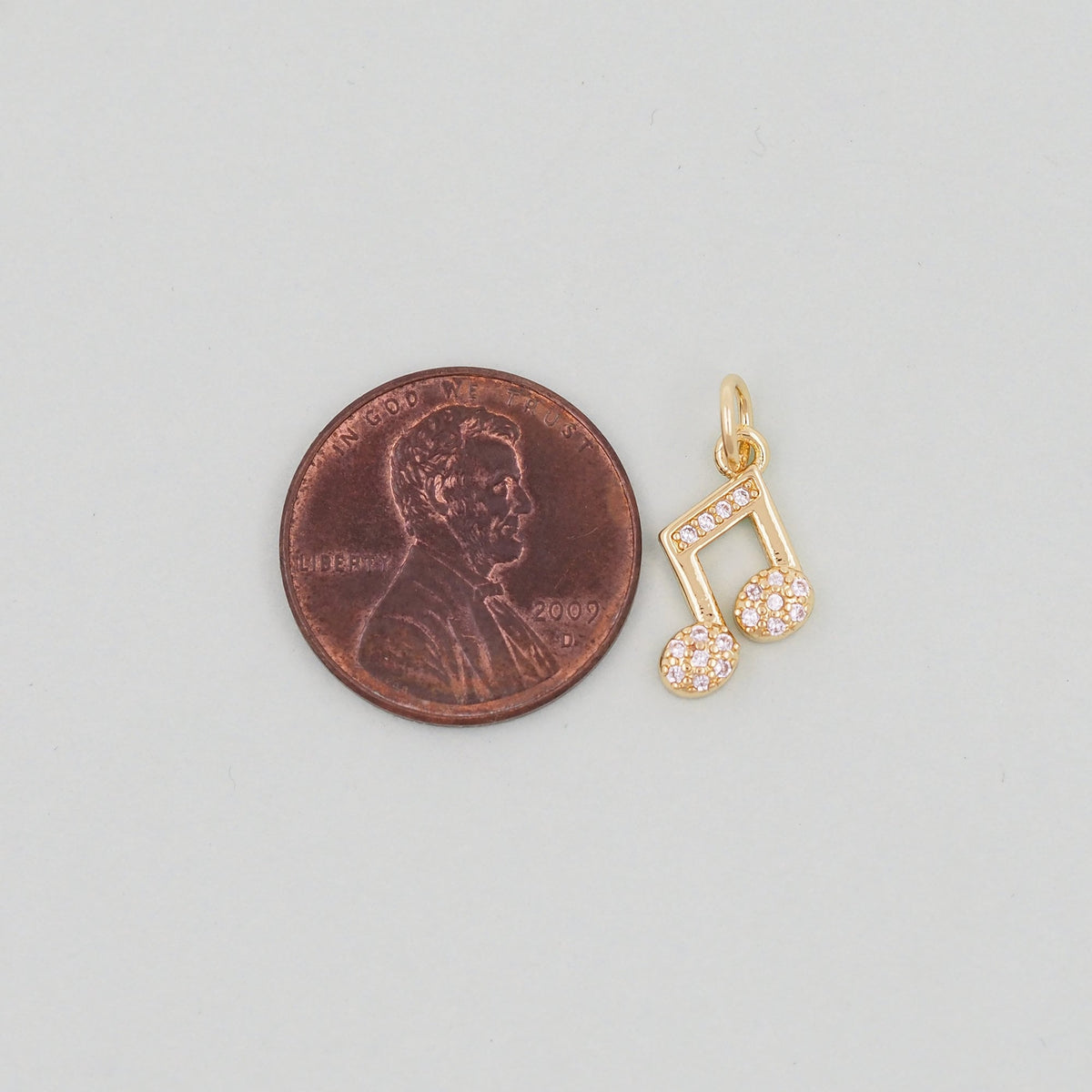 18K Gold Filled Charm Pendant for Jewelry Making