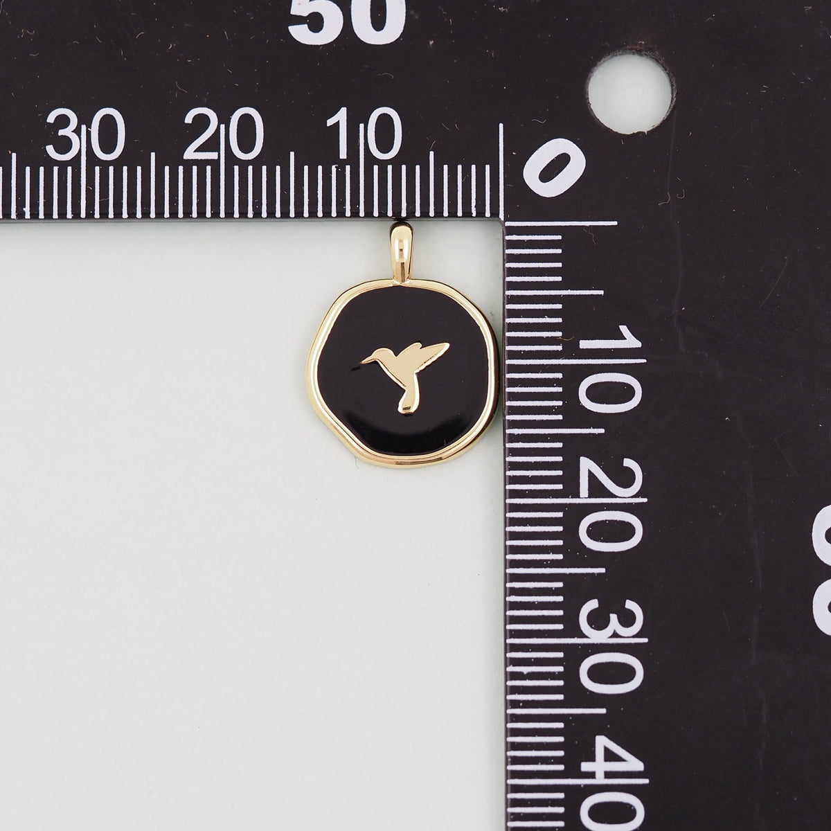 Gold Bird Charms,18K Gold Filled Bird Pendant,Enamel Bird Charm Bracelet Necklace for DIY Jewelry Making Supply