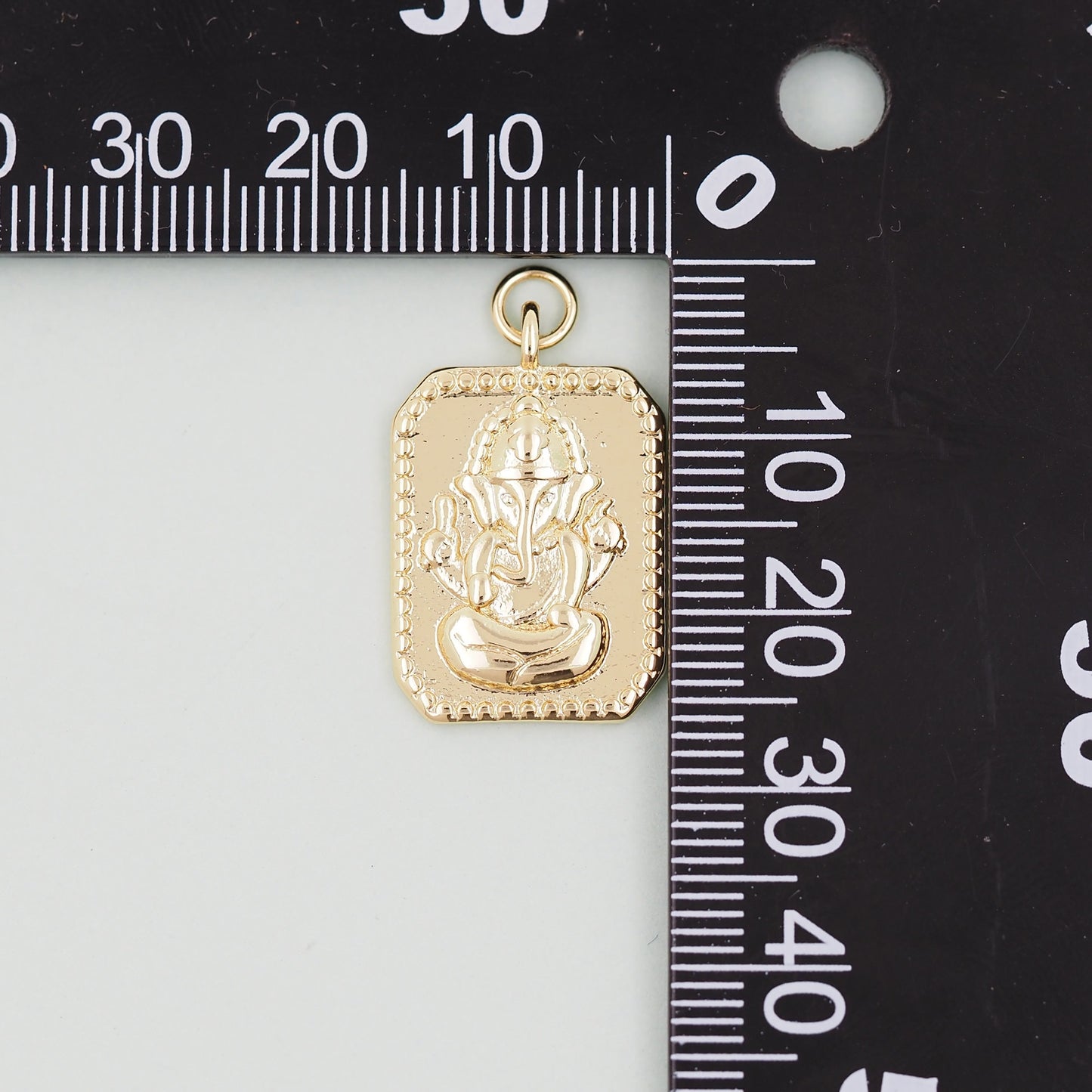 Gold Buddha Charms,18K Gold Filled Buddha Pendant,Religious Charm Bracelet Necklace for DIY Jewelry Making Supply