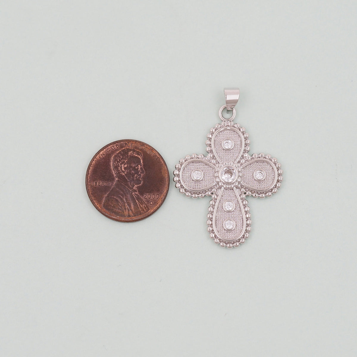 Gold Cross Charms,18K Gold Filled Cross Pendant,Cross Charm Bracelet Necklace for DIY Jewelry Making Supply