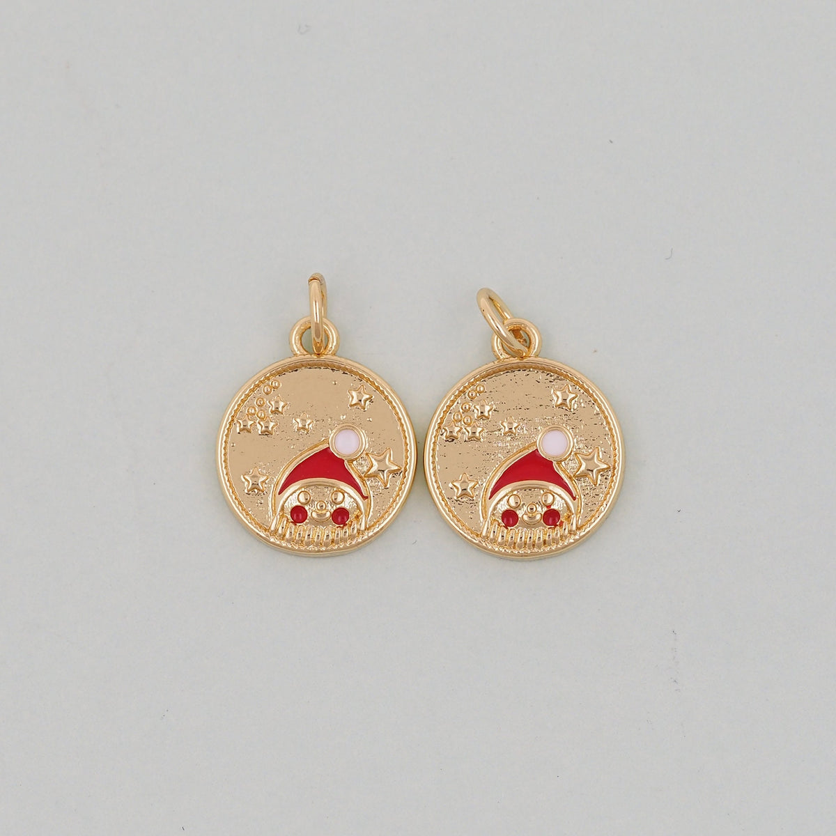 18K Gold Filled Charm Pendant for Jewelry Making