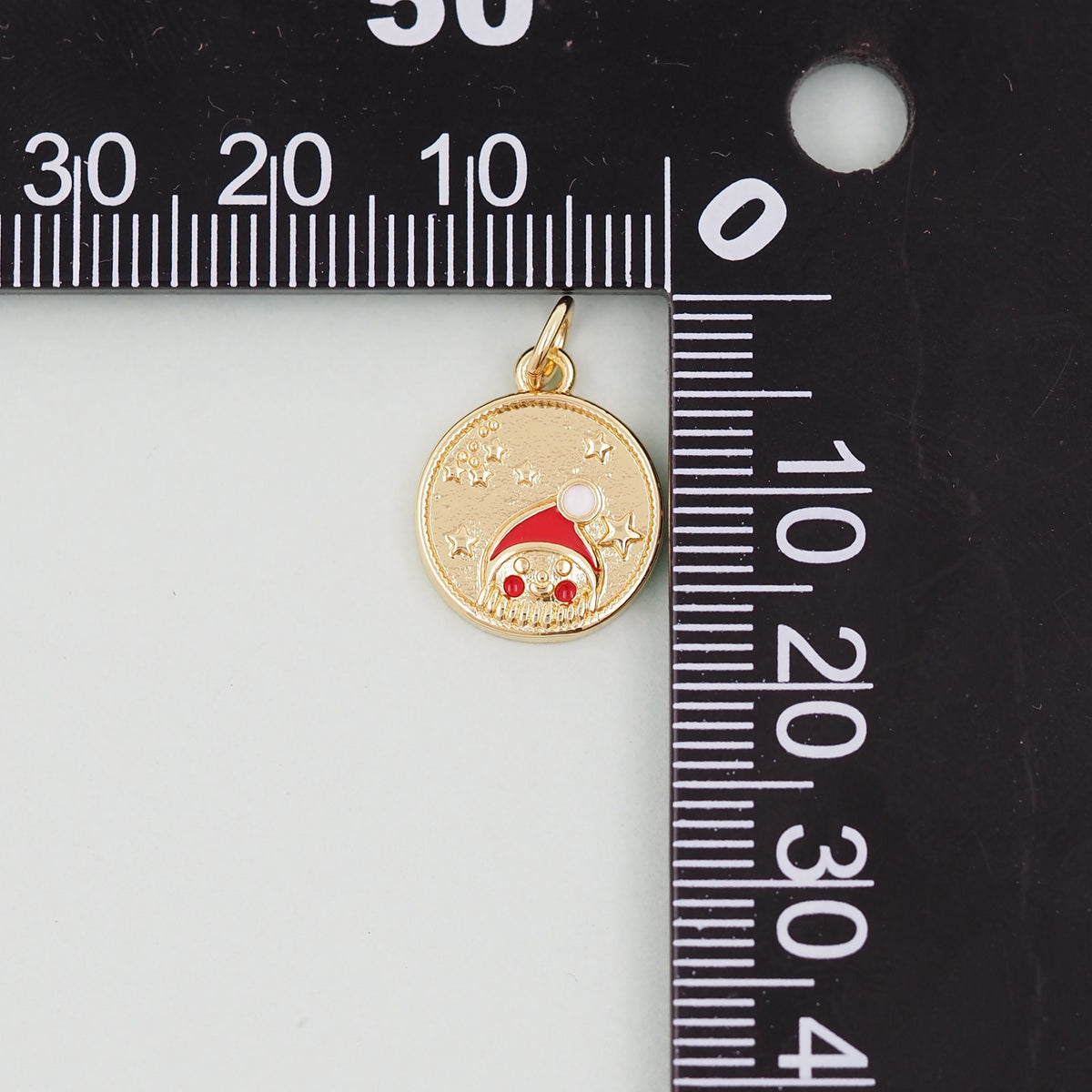 18K Gold Filled Charm Pendant for Jewelry Making