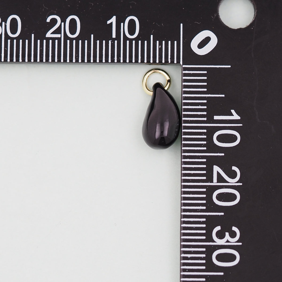 Gold Teardrop Charms,18K Gold Filled teardrop Pendant,enamel teardrop Charm Bracelet Necklace for DIY Jewelry Making Supply