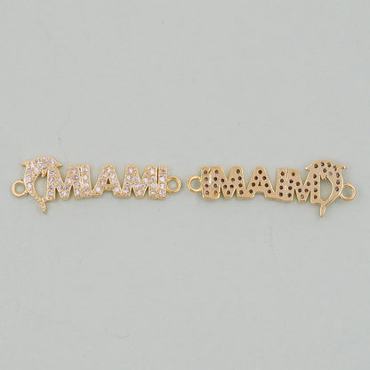 18K Gold Filled Hand Charm Pendant for Jewelry Making