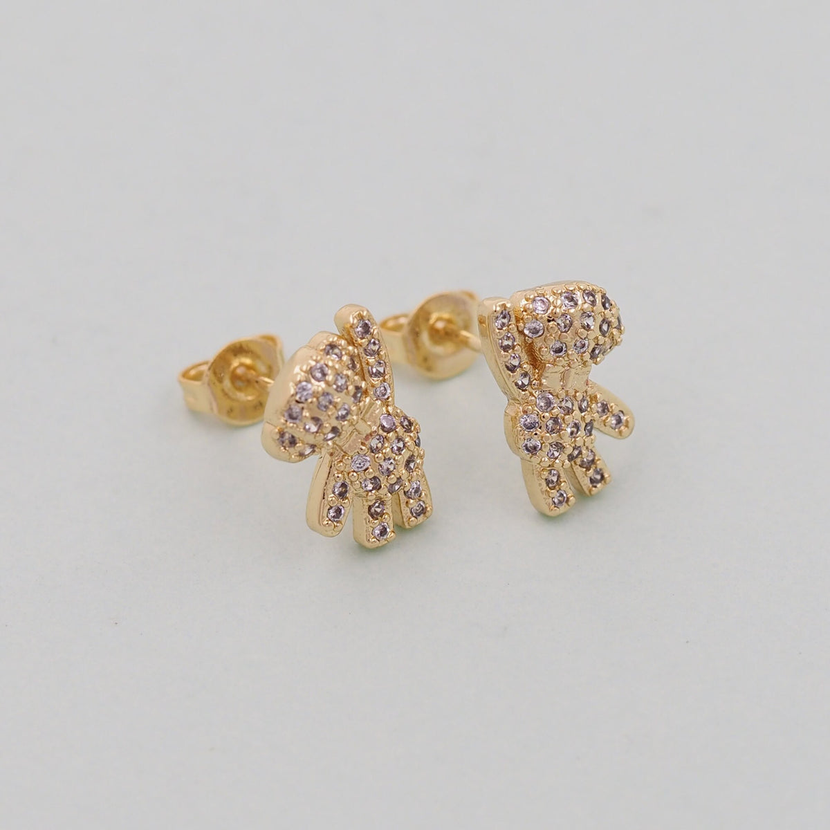 18K Gold Filled Hand Charm Pendant for Jewelry Making