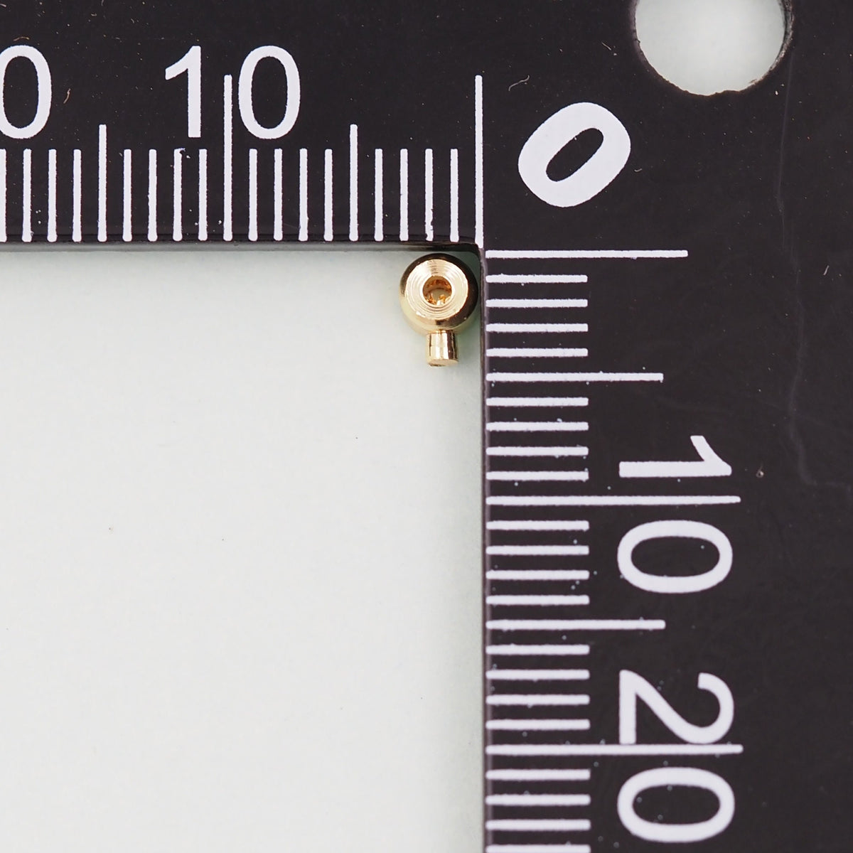 18K Gold Filled Jewelry Beads 1 mm for Jewelry Making