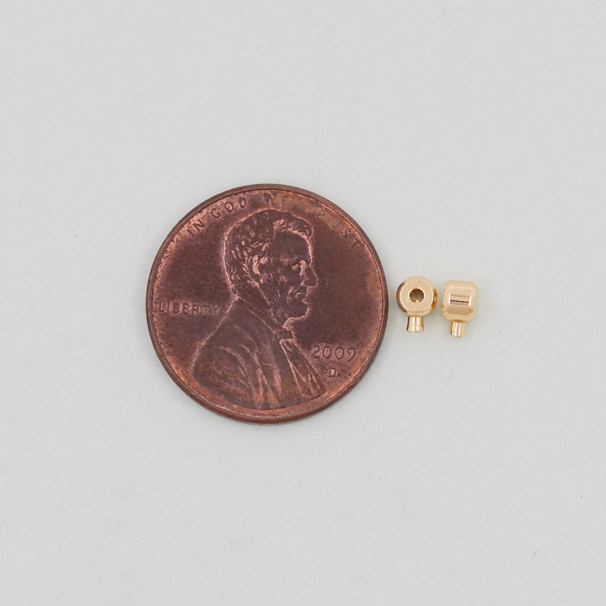 18K Gold Filled Jewelry Beads 1 mm for Jewelry Making