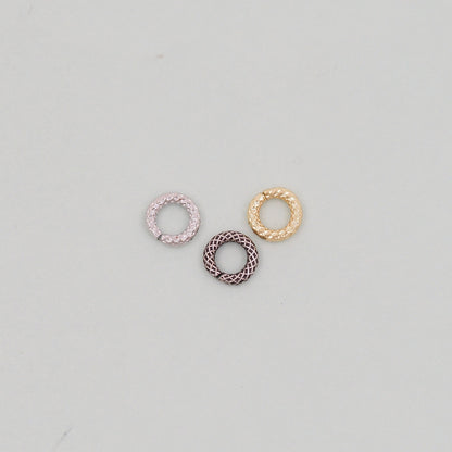 18K Gold Filled Jump Ring 7 mm, 1.5 mm for Jewelry Making