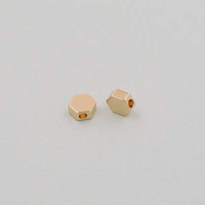 18K Gold Filled Jewelry Beads 1.5 mm for Jewelry Making