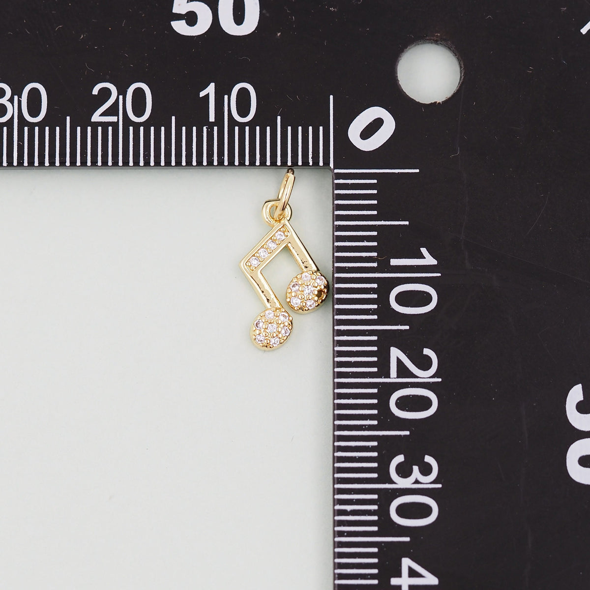18K Gold Filled Charm Pendant for Jewelry Making