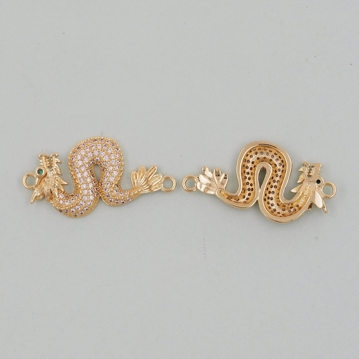 18K Gold Filled Hand Charm Pendant for Jewelry Making