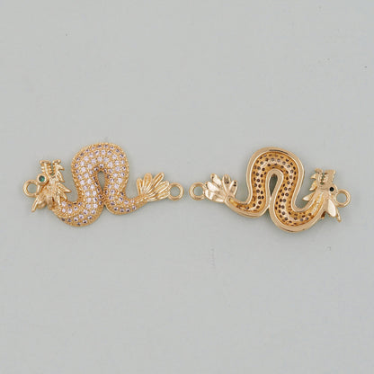 18K Gold Filled Hand Charm Pendant for Jewelry Making