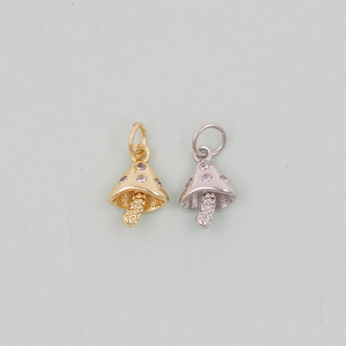 18K Gold Filled Charm Pendant for Jewelry Making