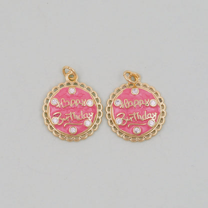 18K Gold Filled Hand Charm Pendant for Jewelry Making