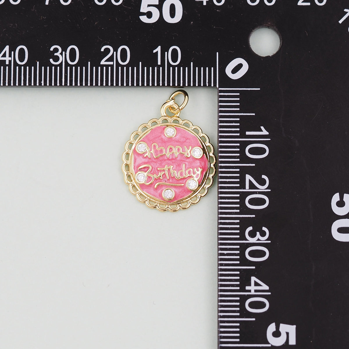 18K Gold Filled Hand Charm Pendant for Jewelry Making