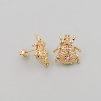 18K Gold Filled Bee Charm Pendant for Jewelry Making