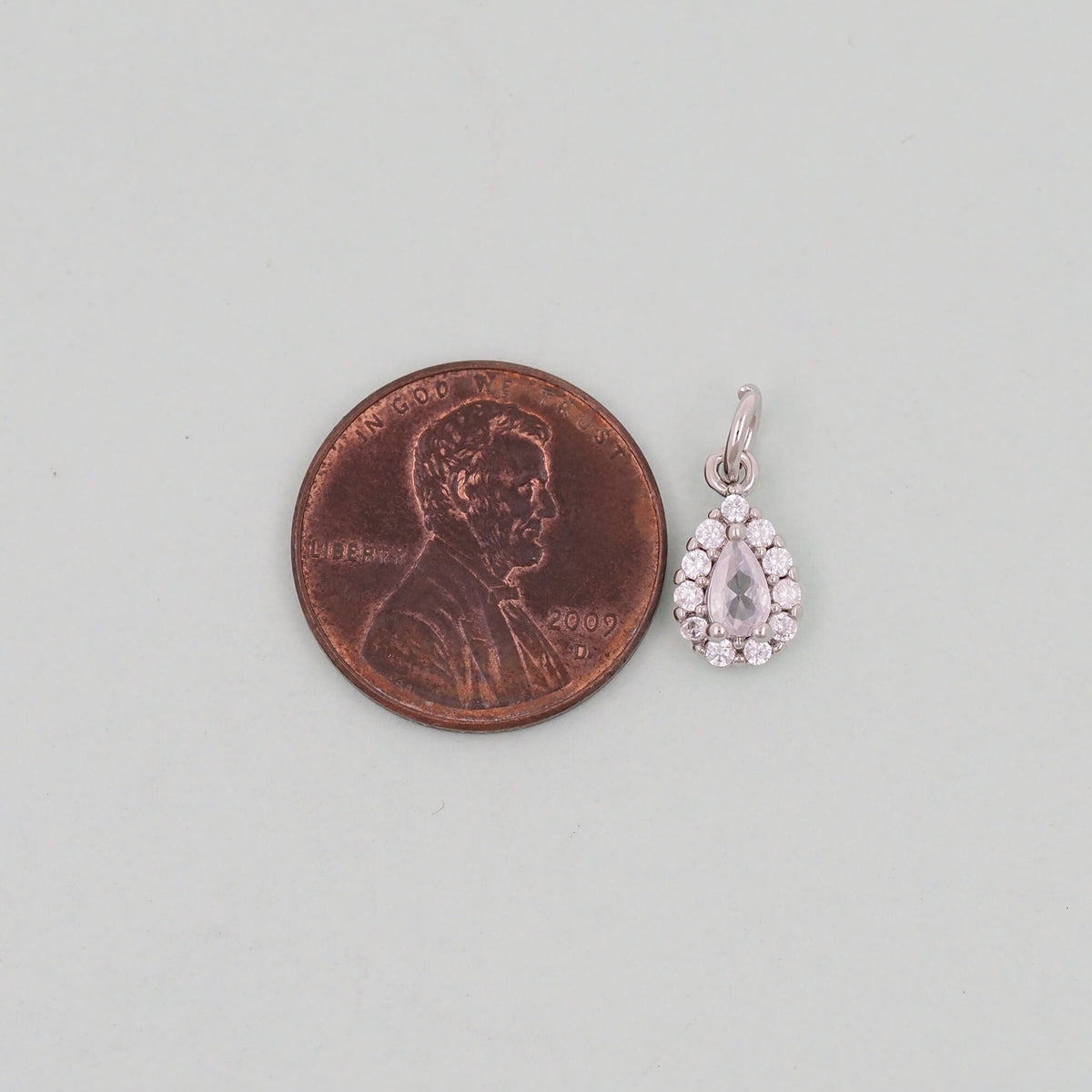 Gold Teardrop Charms,18K Gold Filled teardrop Pendant,teardrop Charm Bracelet Necklace for DIY Jewelry Making Supply