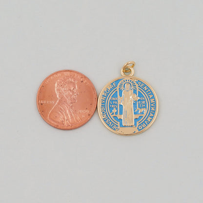 18K Gold Filled Charm Pendant for Jewelry Making