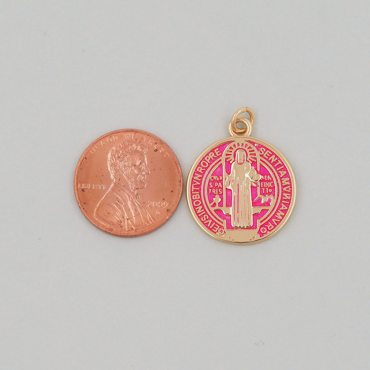 18K Gold Filled Charm Pendant for Jewelry Making