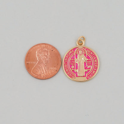 18K Gold Filled Charm Pendant for Jewelry Making