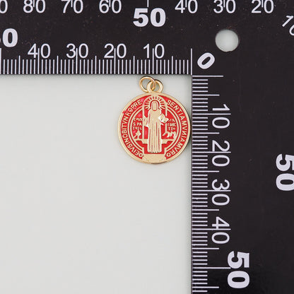 18K Gold Filled Charm Pendant for Jewelry Making