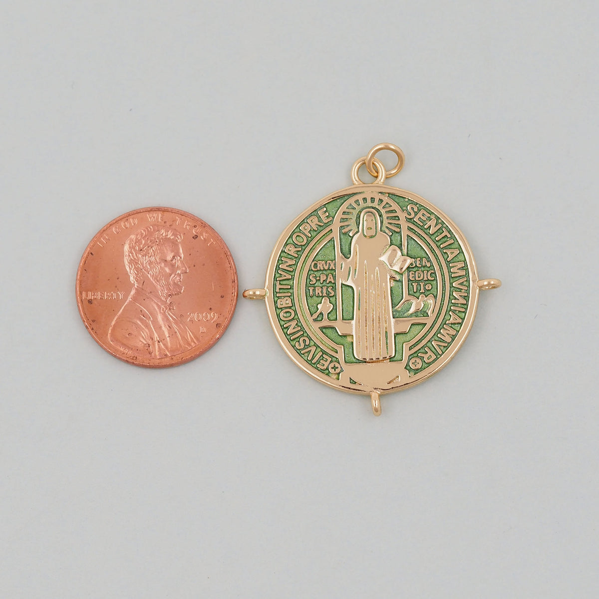 Gold Jesus Charms,18K Gold Filled Pendant,Jesus Charm Bracelet Necklace for DIY Jewelry Making Supply