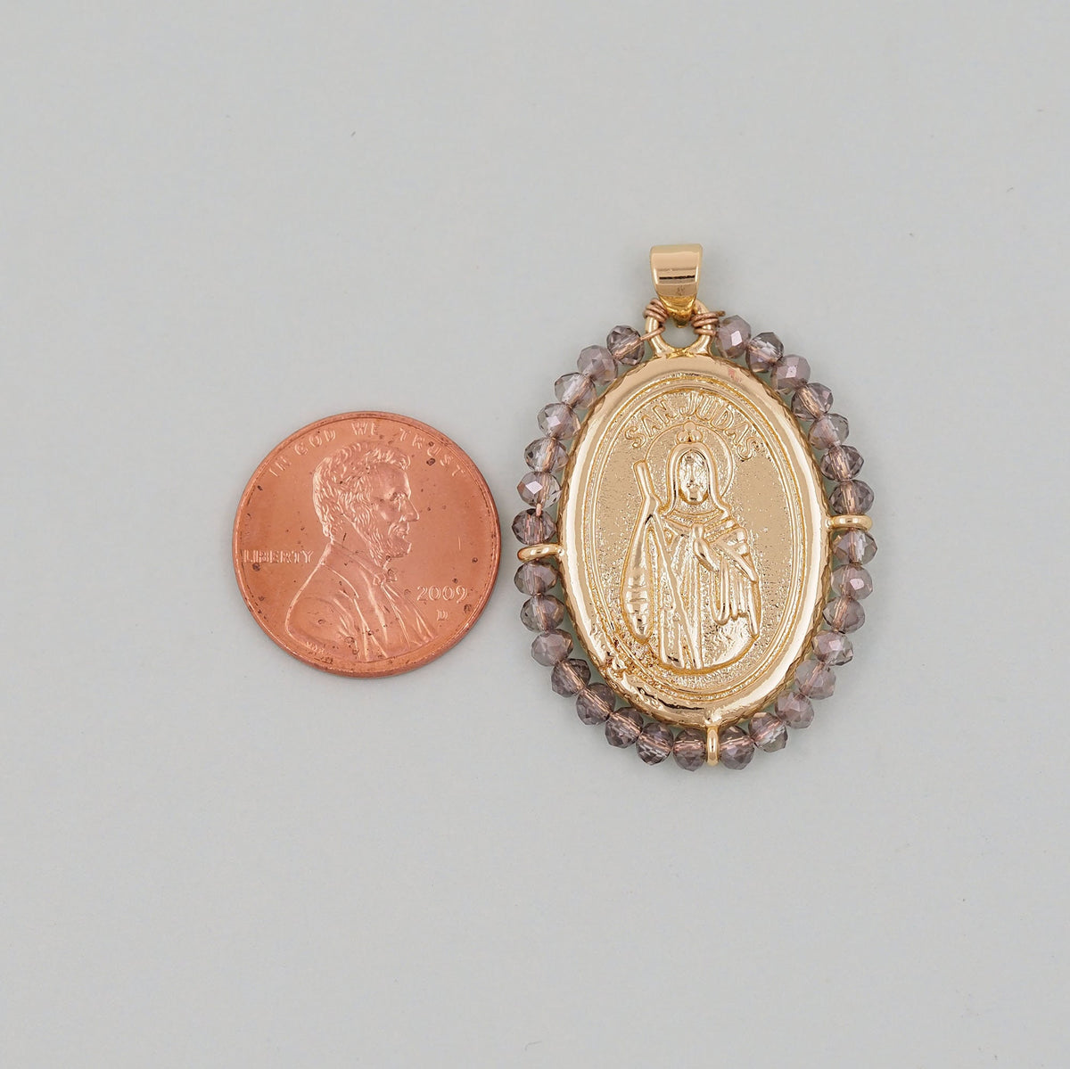 Gold  Jesus Carms,18K Gold Filled crystal Jesus Pendant,Jesus Charm Bracelet Necklace for DIY Jewelry Making Supply