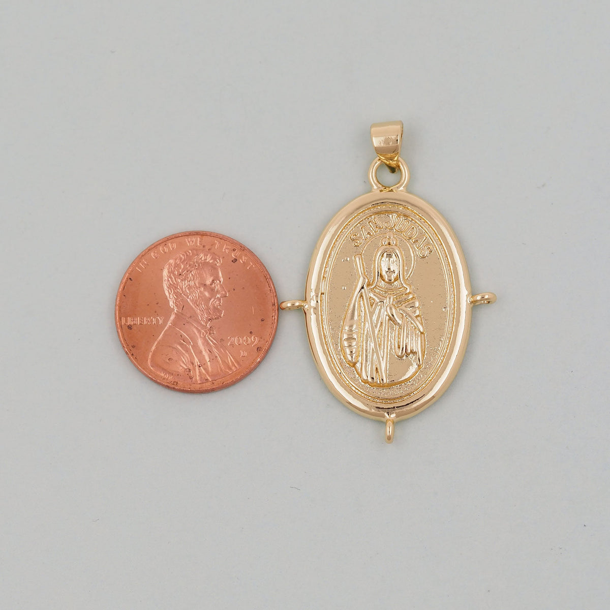 Gold  Jesus Carms,18K Gold Filled crystal Jesus Pendant,religious Charm Bracelet Necklace for DIY Jewelry Making Supply