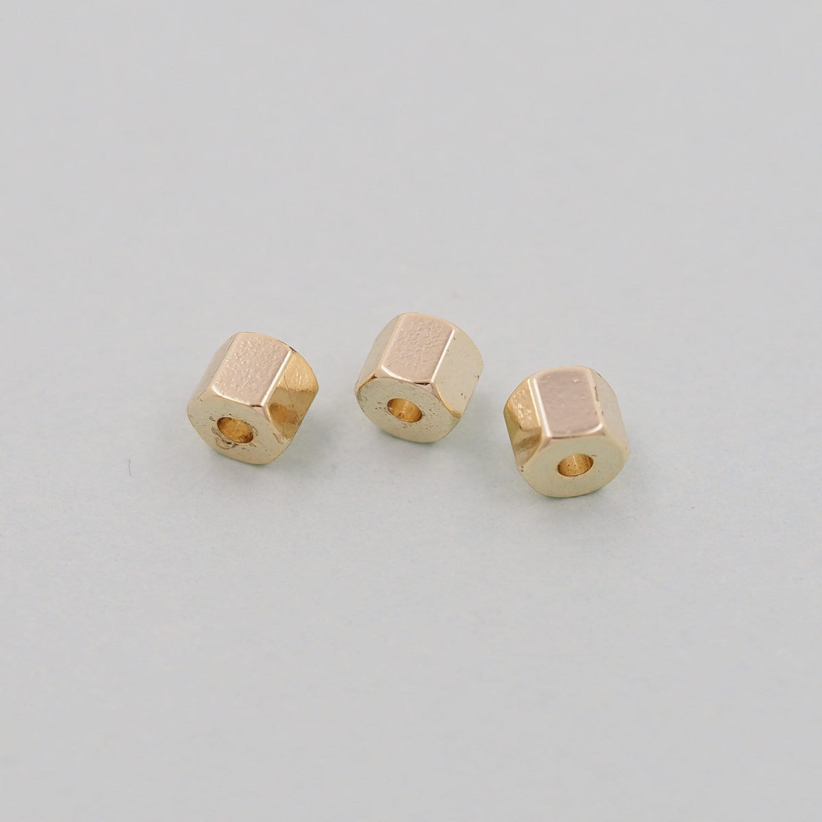 18K Gold Filled Jewelry Beads 1.5 mm for Jewelry Making