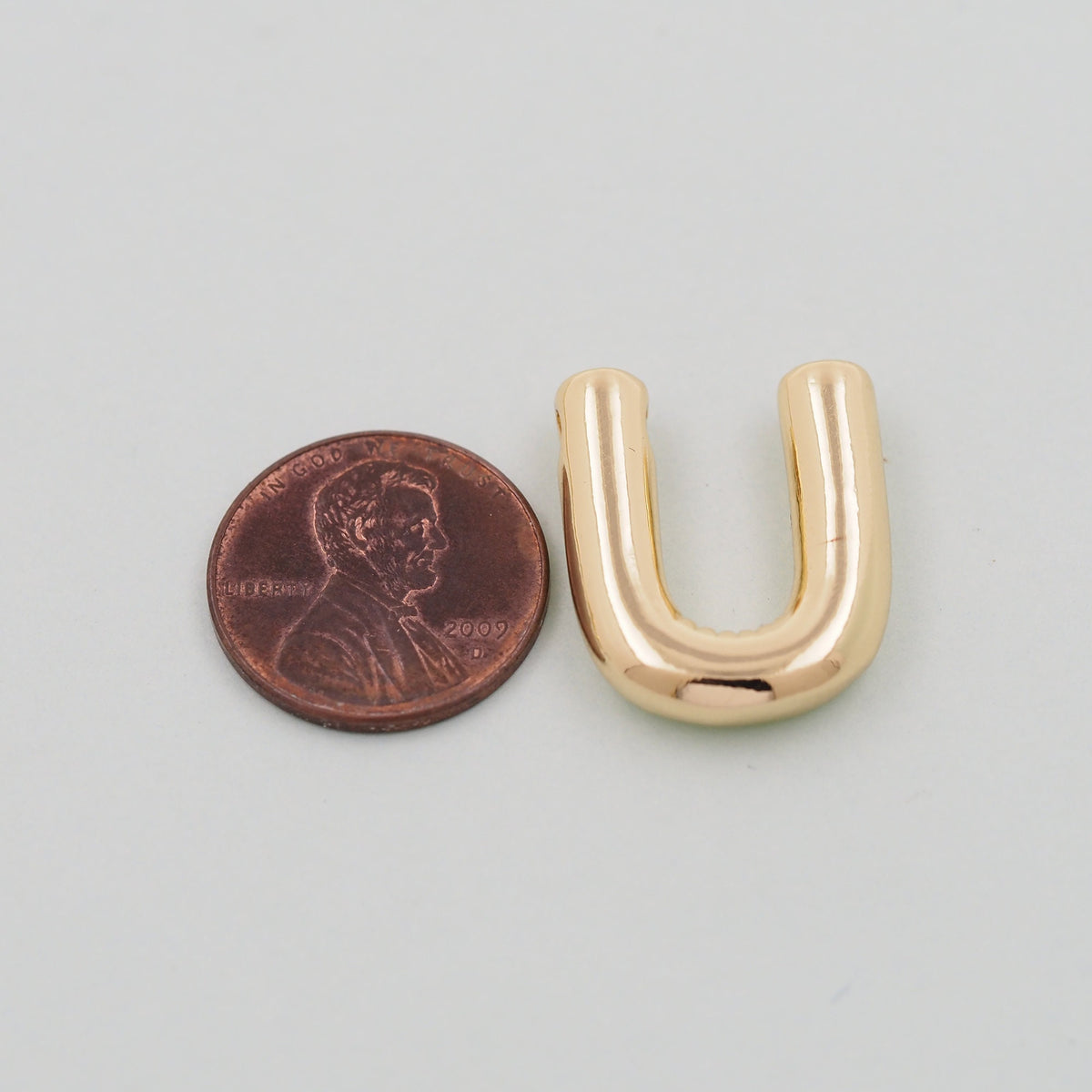 Gold letter Charms,18K Gold Filled letter Pendant,initial Charm Bracelet Necklace for DIY Jewelry Making Supply