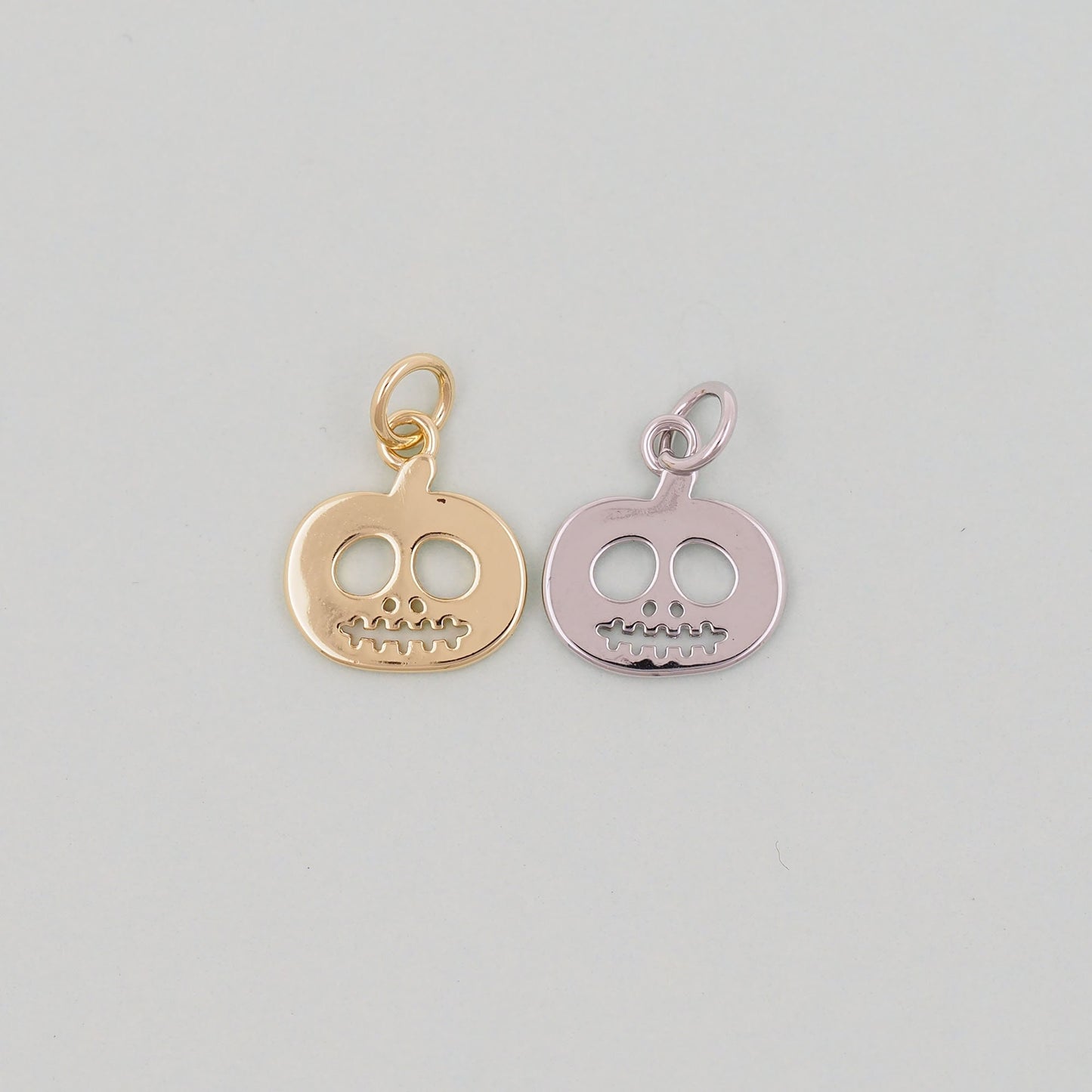 Gold pumpkin Charms,18K Gold Filled pumpkin Pendant,pumpkin Charm Bracelet Necklace for DIY Jewelry Making Supply