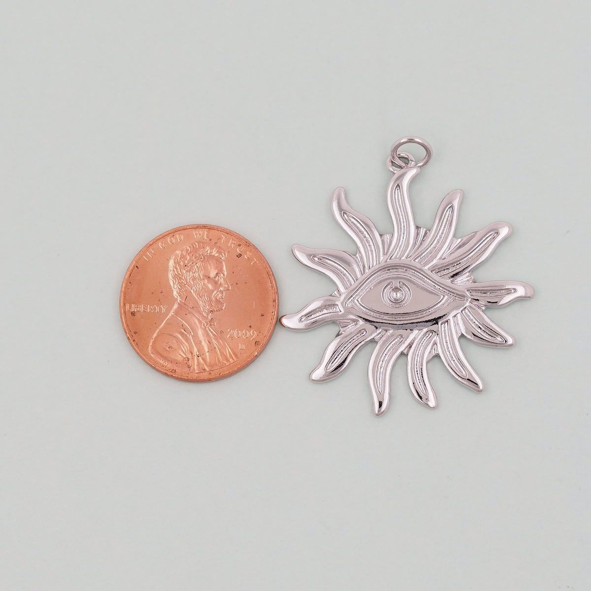 Gold Sun Charms,18K Gold Filled Sun Pendant,Celestial Charm Bracelet Necklace for DIY Jewelry Making Supply