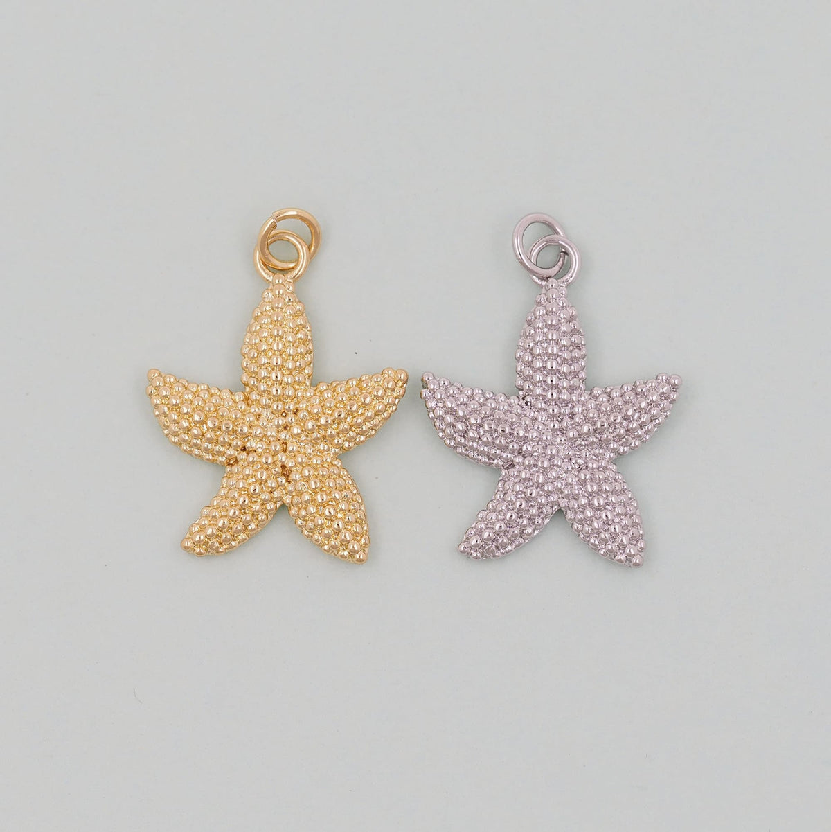 18K Gold Filled Star Charm Pendant for Jewelry Making