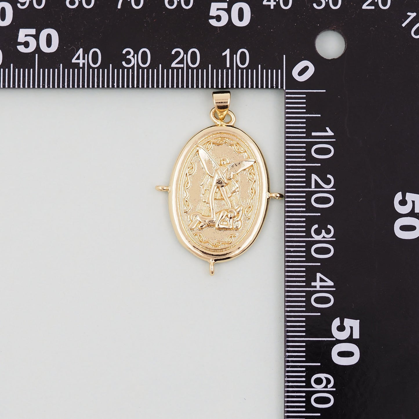 Gold devil Charms,18K Gold Filled devil Pendant Bracelet Necklace for DIY Jewelry Making Supply