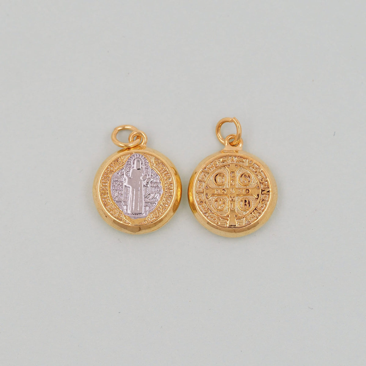 Gold Benedict Charms,18K Gold Filled Benedict Pendant,Benedict Charm Bracelet Necklace for DIY Jewelry Making Supply