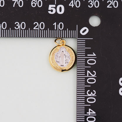Gold Benedict Charms,18K Gold Filled Benedict Pendant,Benedict Charm Bracelet Necklace for DIY Jewelry Making Supply