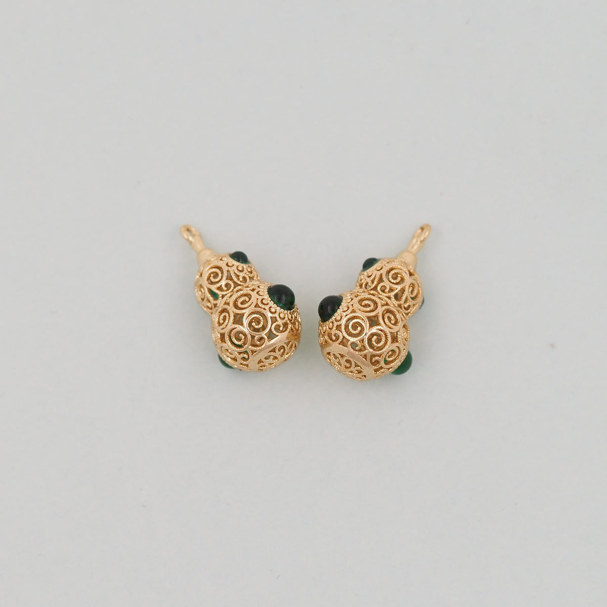 18K Gold Filled Charm Pendant for Jewelry Making