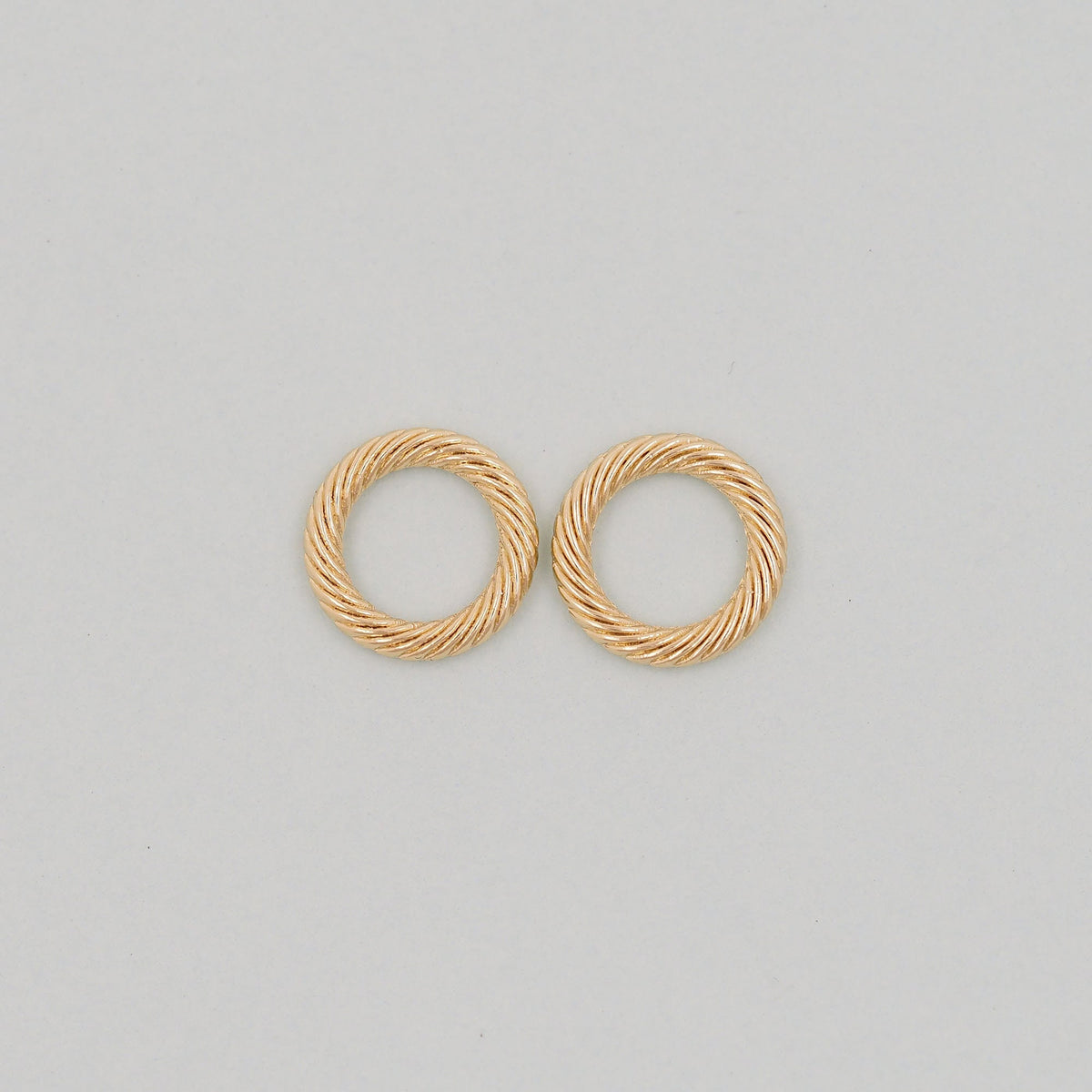 Gold Round Charms,18K Gold Filled Round Pendant,Round Charm Bracelet Necklace for DIY Jewelry Making Supply