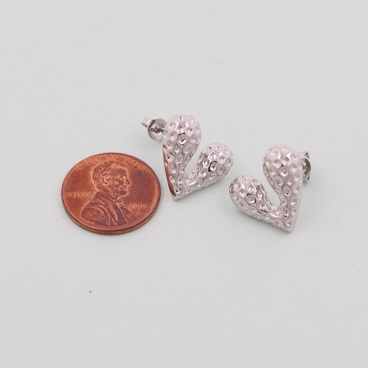 18K Gold Filled Heart Charm Pendant for Jewelry Making