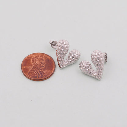 18K Gold Filled Heart Charm Pendant for Jewelry Making