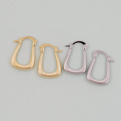 1pair 14K Gold Filled Thick Hoops Earrings,Gold Earrings,Dainty Hoops Huggie,Gold Huggies Hoop Earrings