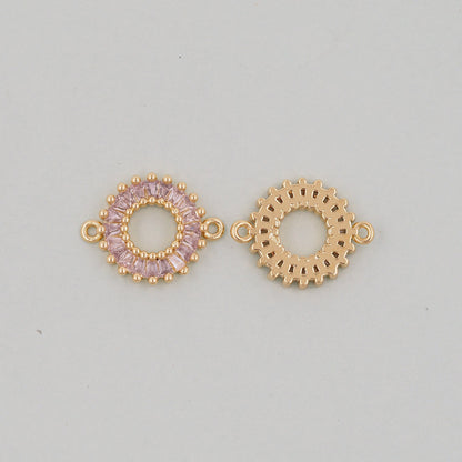 18K Gold Filled Hand Charm Pendant for Jewelry Making