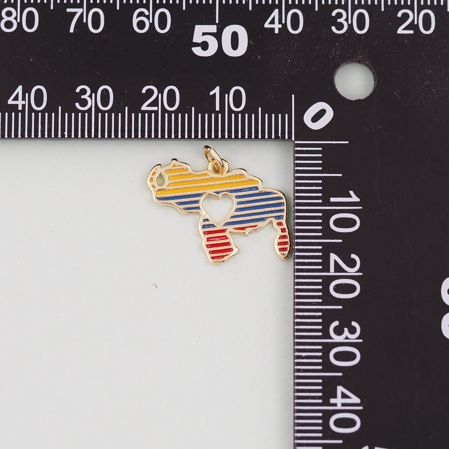 Gold Earth Charms,18K Gold Filled World Map Pendant,World Map Charm Bracelet Necklace for DIY Jewelry Making Supply