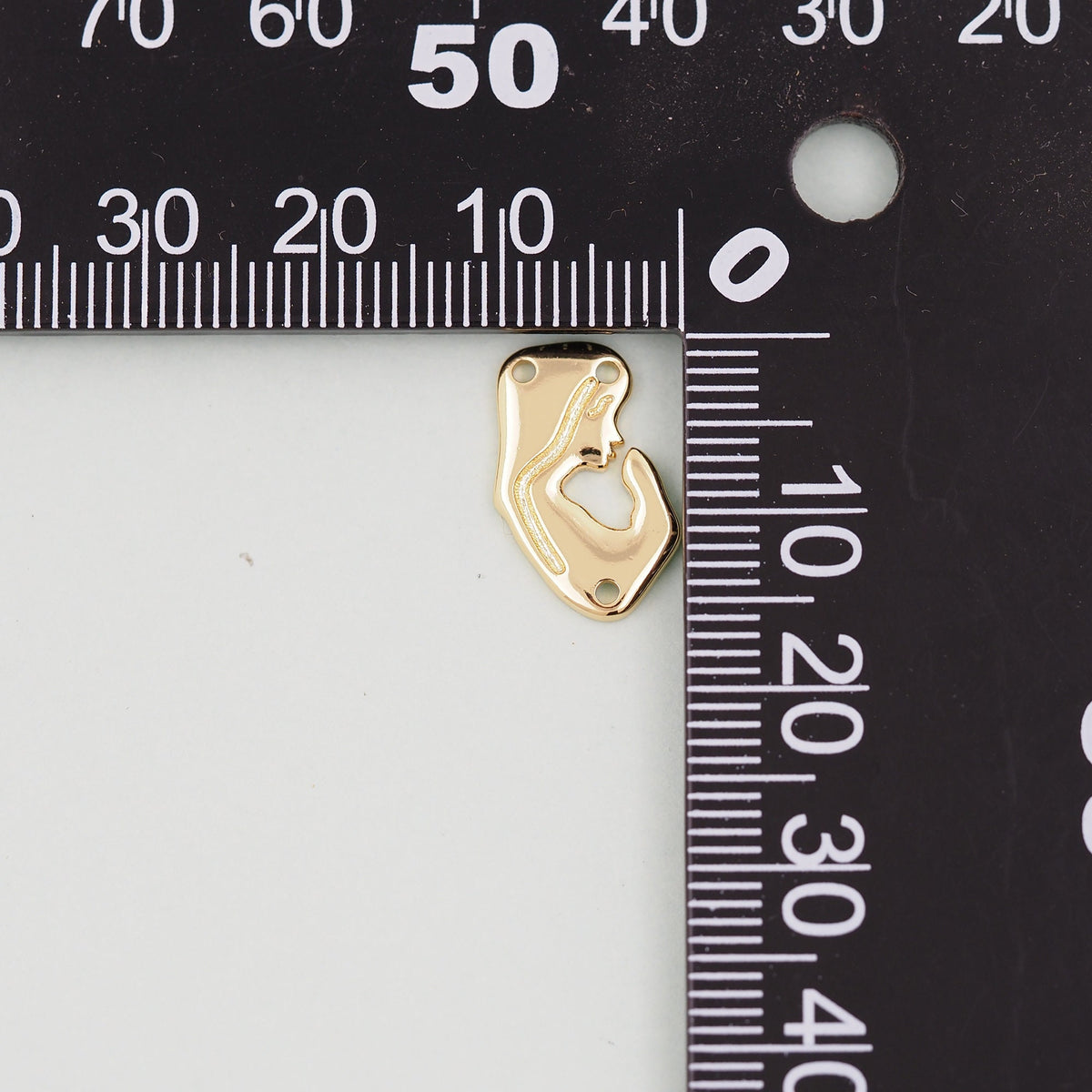 Gold Pray virgin mary Charms,18K Gold Filled pray Our Lady Pendant Bracelet Necklace for DIY Jewelry Making Supply