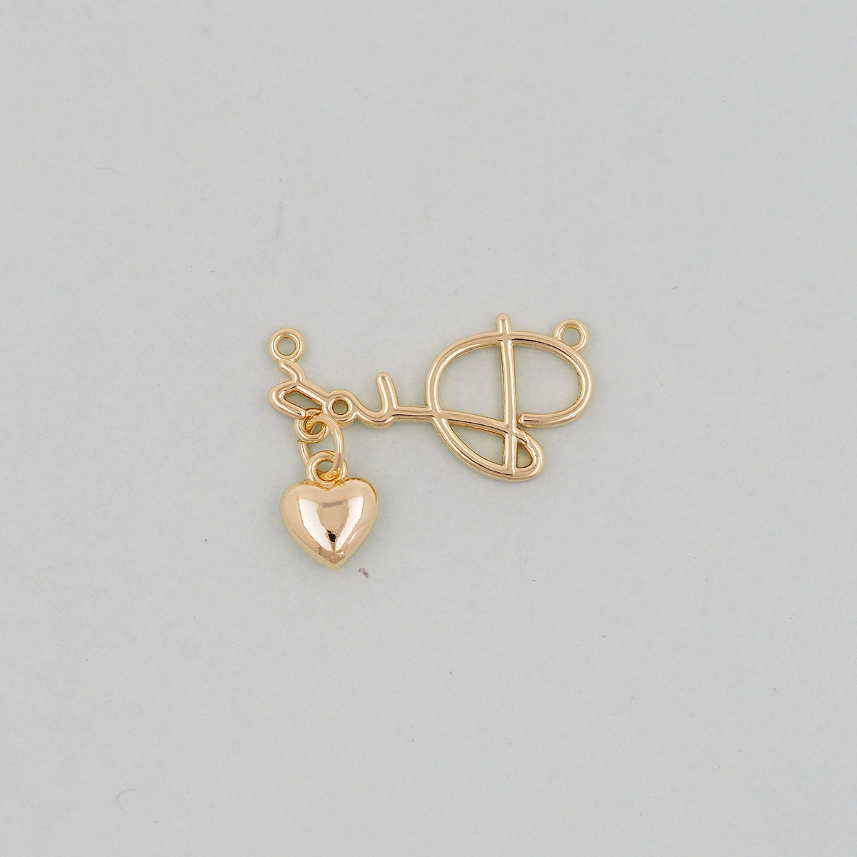 Gold stethoscope Charms,18K Gold Filled stethoscope Pendant,stethoscope Charm Bracelet Necklace for DIY Jewelry Making Supply