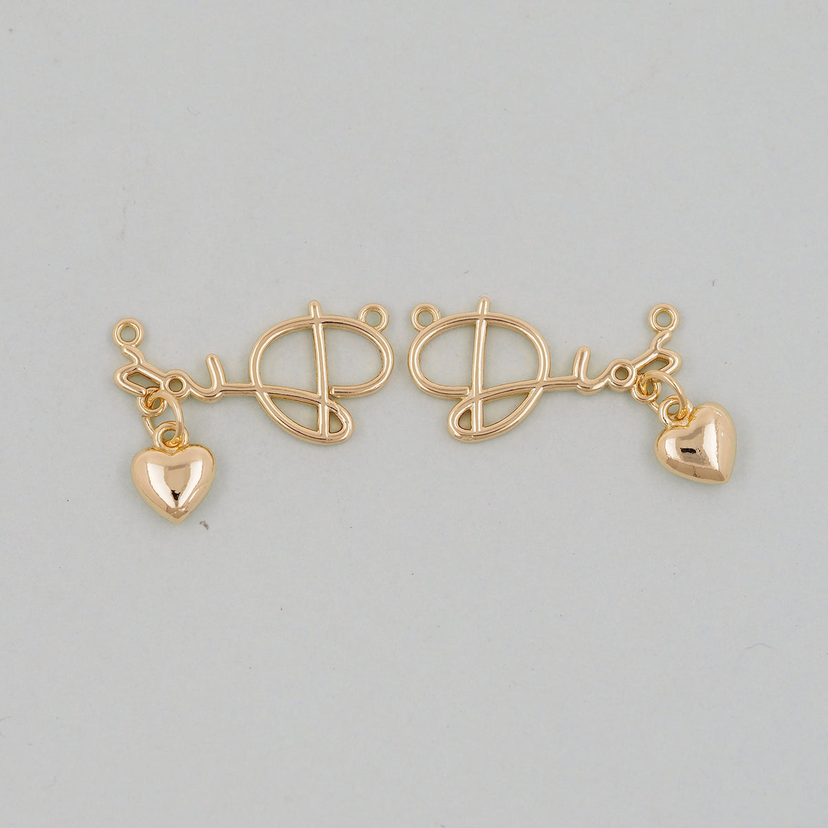 Gold stethoscope Charms,18K Gold Filled stethoscope Pendant,stethoscope Charm Bracelet Necklace for DIY Jewelry Making Supply