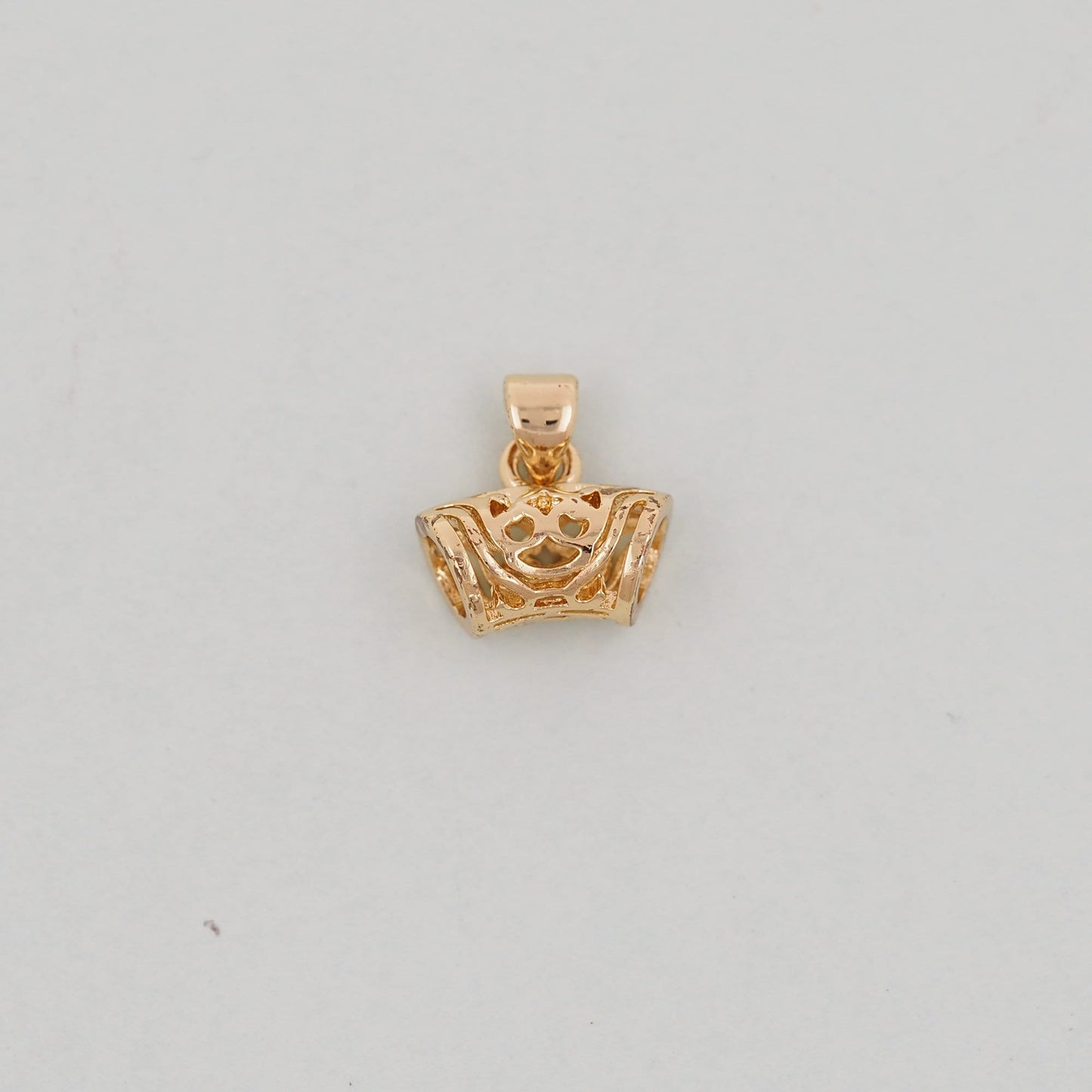 Gold hollow Charms,18K Gold Filled hollow Pendant,hollow Charm Bracelet Necklace for DIY Jewelry Making Supply