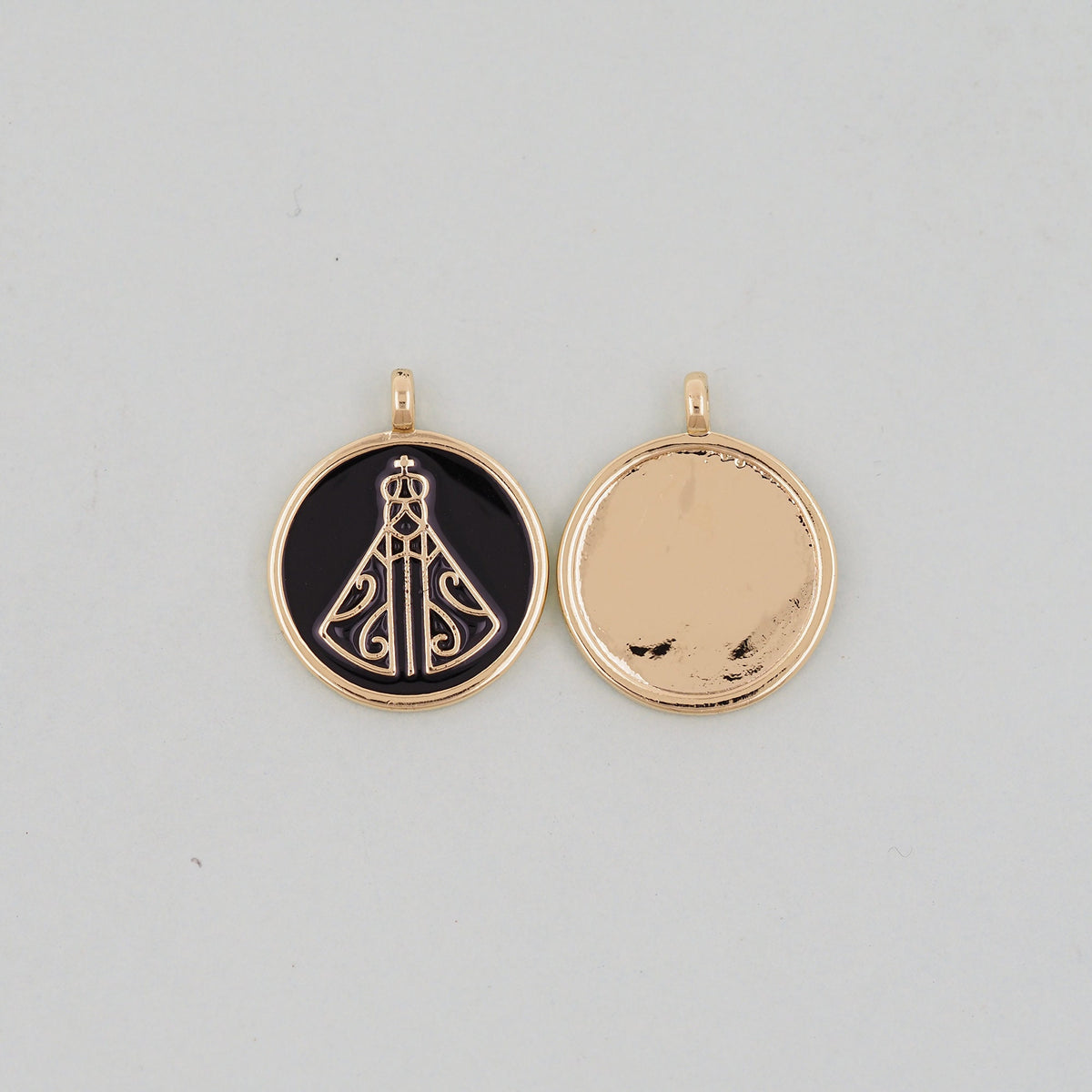 18K Gold Filled Charm Pendant for Jewelry Making