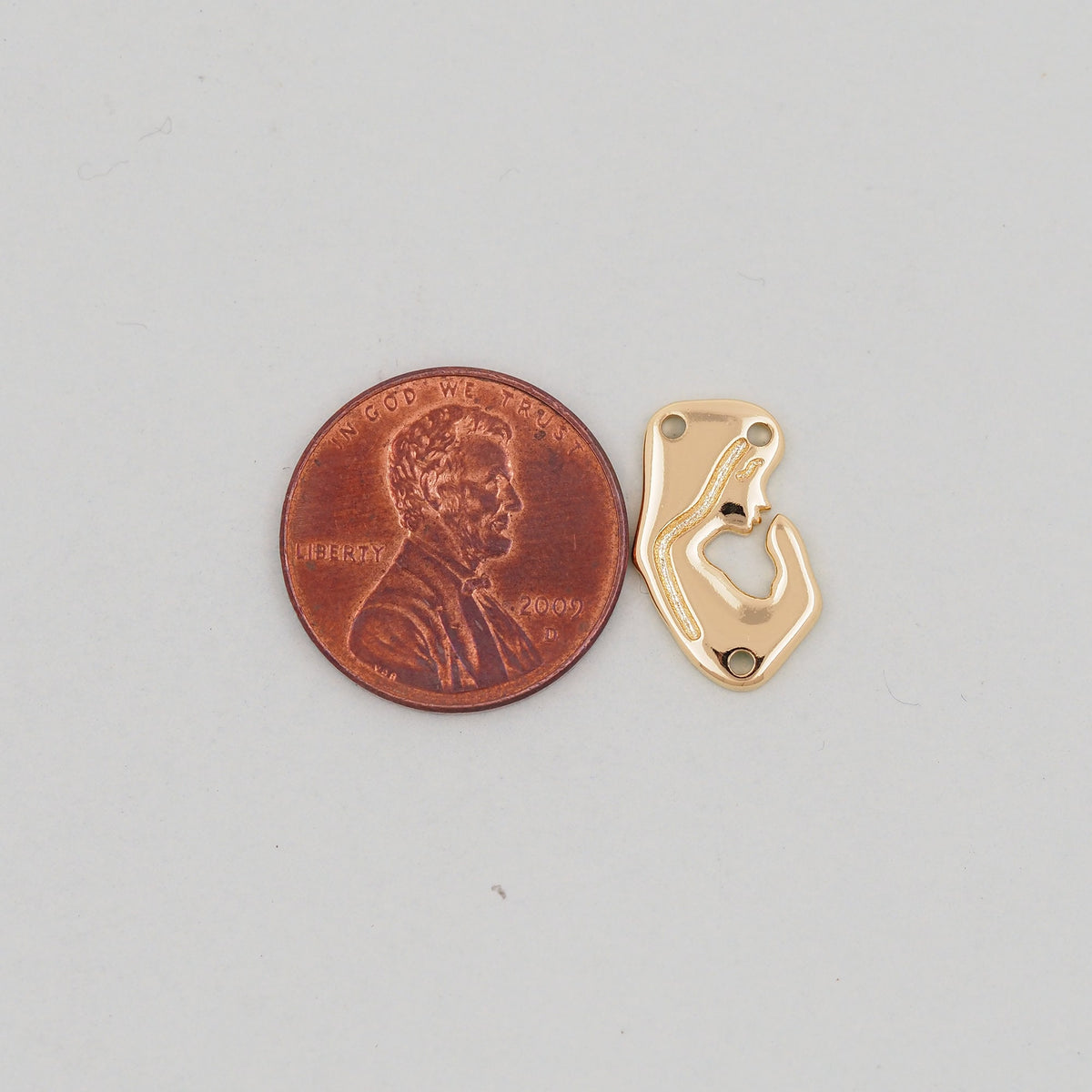 Gold Pray virgin mary Charms,18K Gold Filled pray Our Lady Pendant Bracelet Necklace for DIY Jewelry Making Supply