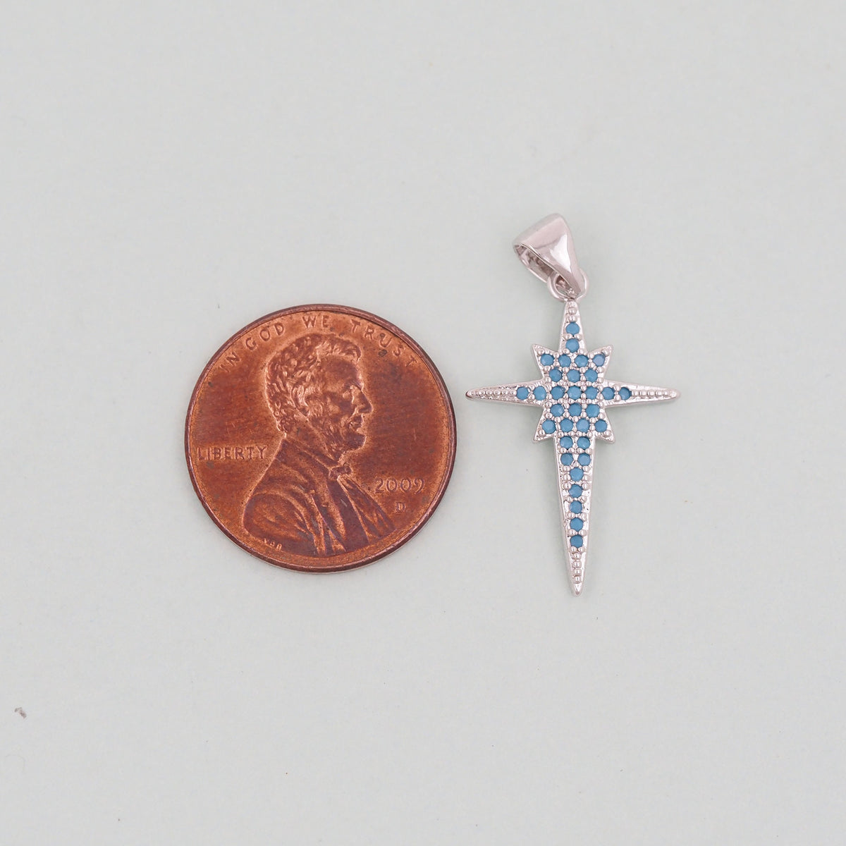 Gold Star Charms,18K Gold Filled Starburst Pendant,North Star Charm Bracelet Necklace for DIY Jewelry Making Supply